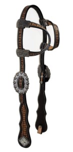 Ogłowie westernowe na dwa ucha