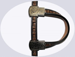 Ogłowie westernowe na dwa ucha