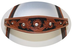 Ogłowie westernowe na dwa ucha