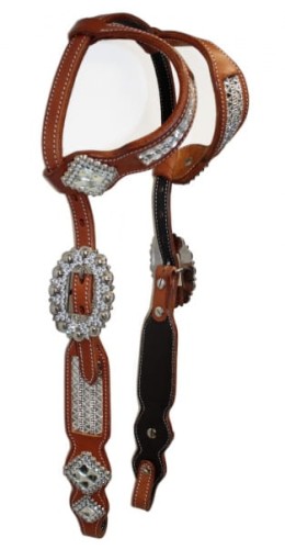 Ogłowie westernowe na dwa ucha