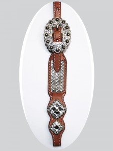 Ogłowie westernowe na dwa ucha