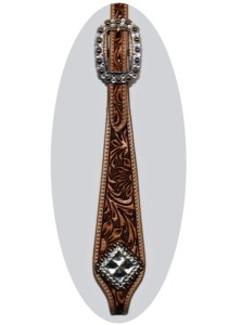 Ogłowie westernowe na dwa ucha