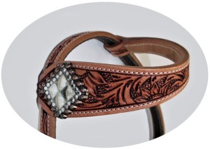 Ogłowie westernowe na dwa ucha