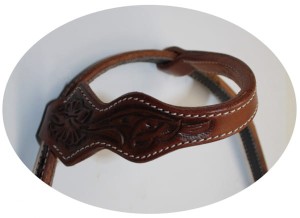 Ogłowie westernowe na dwa ucha