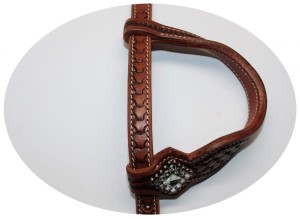 Ogłowie westernowe na dwa ucha