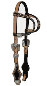 Ogłowie westernowe na dwa ucha