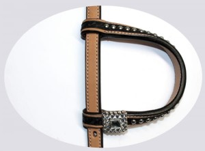 Ogłowie westernowe na dwa ucha