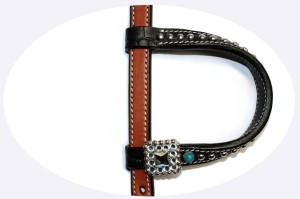 Ogłowie westernowe na dwa ucha