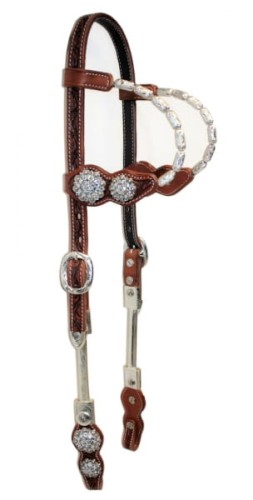 Ogłowie westernowe na dwa ucha