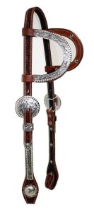 Ogłowie westernowe na dwa ucha