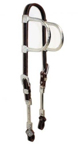 Ogłowie westernowe na dwa ucha