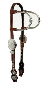 Ogłowie westernowe na dwa ucha