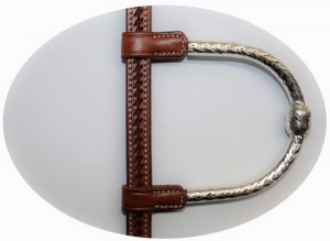 Ogłowie westernowe na dwa ucha