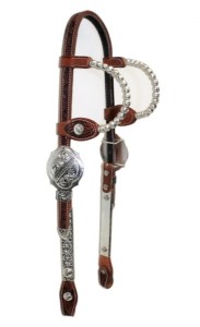 Ogłowie westernowe na dwa ucha