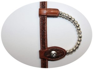 Ogłowie westernowe na dwa ucha