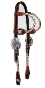 Ogłowie westernowe na dwa ucha