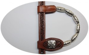 Ogłowie westernowe na dwa ucha