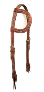 Ogłowie westernowe na jedno ucho