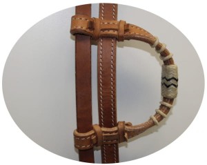 Ogłowie westernowe na jedno ucho