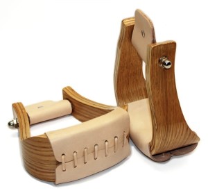 Strzemiona westernowe drewniane