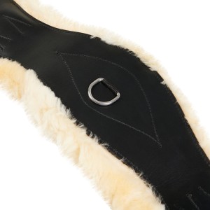 Popręgu ujeżdżeniowy z futerkiem Equestro