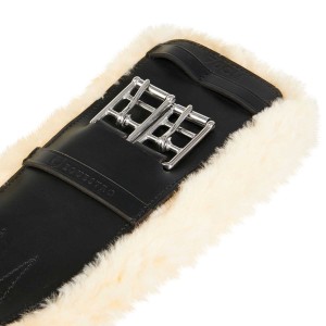 Popręgu ujeżdżeniowy z futerkiem Equestro