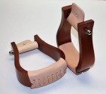 Strzemiona westernowe drewniane 1/2"