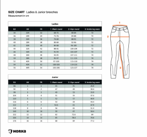 Legginsy jeździeckie damskie KNHS  
