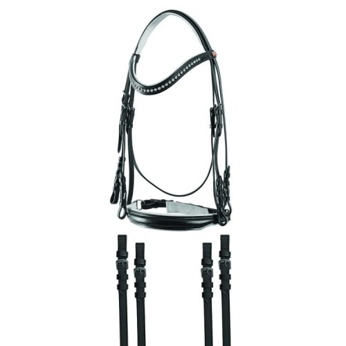 Ogłowie DRESSAGE SET STONES