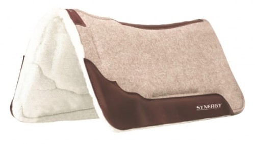 Pad westernowy WEAVER - SYNERGY Contoured Woll Fleece Liner
