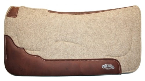 Pad westernowy WEAVER Contoured Wool Felt GEL Pad