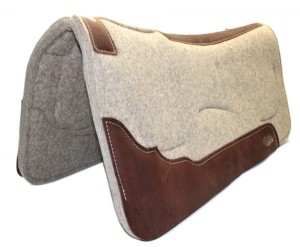 Pad westernowy WEAVER Contoured Wool Felt GEL Pad