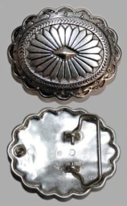 Klamra ozdobna do paska westernowego