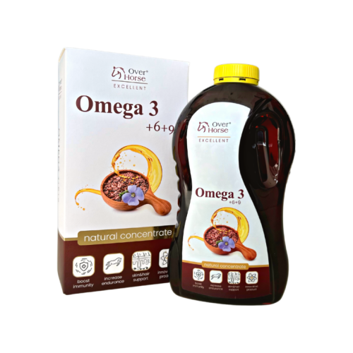 OVER HORSE Omega 3+6+9 2l naturalny koncentrat estrów kwasów Omega