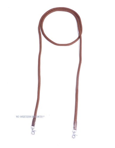 Wodze westernowe nylonowe zamknięte 230 cm