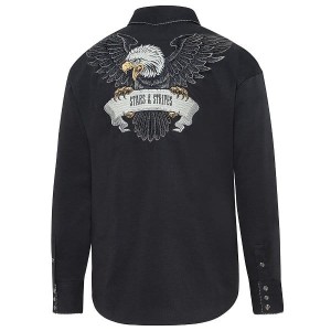 Koszula męska westernowa  BLACK EAGLE