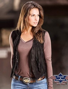 Kamizelka westernowa damska 