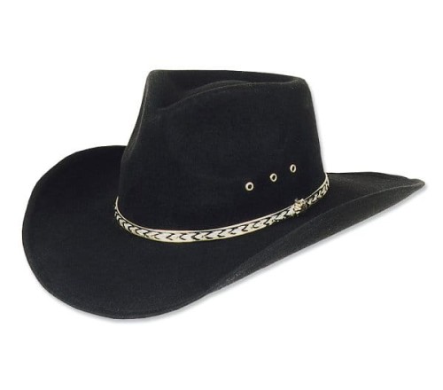 Kapelusz  STARS & STRIPES KANSAS black