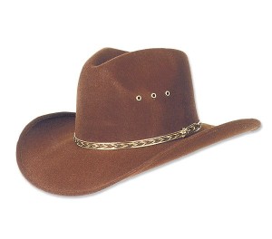 Kapelusz kowbojski westernowy KANSAS BROWN