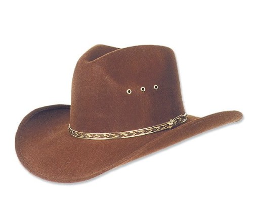 Kapelusz kowbojski westernowy KANSAS BROWN