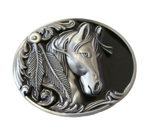 Klamra ozdobna do paska westernowego