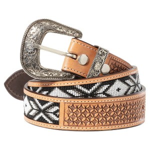 Pasek do spodni westernowy STARS & STRIPES