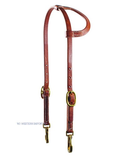 Ogłowie westernowe SCHUTZ COLLECTION na jedno ucho