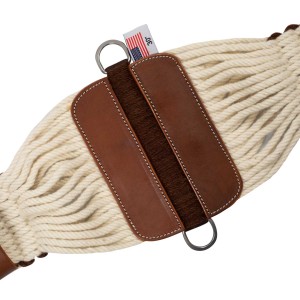 Popręg westernowy sznurkowy moherowy Pool's