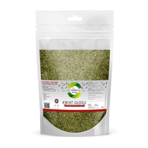NuVena Herbs Głóg kwiat 1kg suszone kwiaty głogu dla koni - WYSYŁKA 48H