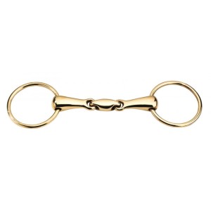 Wędzidło "Anatomic Cyprium" podwójnie łamane pełne