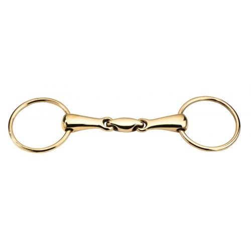 Wędzidło "Anatomic Cyprium" podwójnie łamane pełne