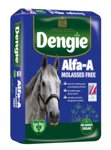 DENGIE ALFA A Molasses Free 20kg sieczka z lucerny z ziołami