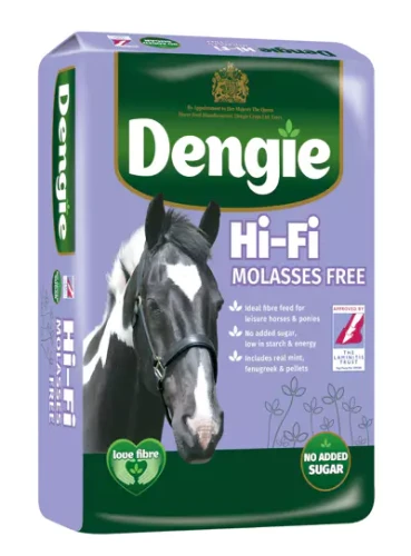 DENGIE HI FI Molasses Free 20kg sieczka z miętą i kozieradką