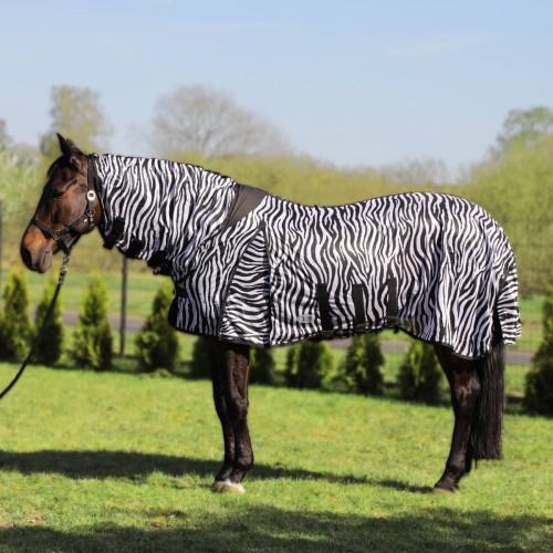Derka siatkowa z kapturem ZEBRA York - rozm. 125 cm  - WYSYŁKA 48H 